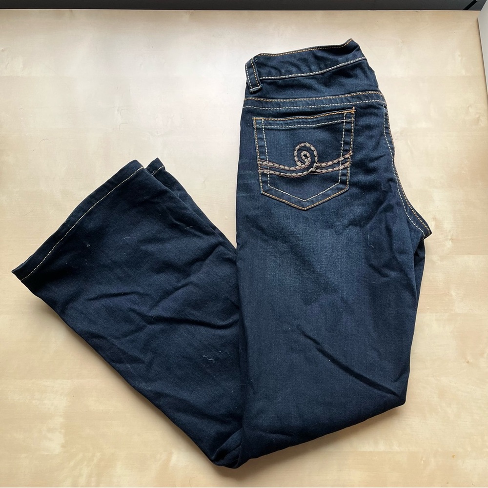 Seven7 Women's Blue Jeans - Picture 4 of 5
